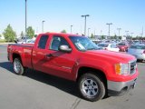 2009 Fire Red GMC Sierra 1500 SLE Extended Cab 4x4 #69028987