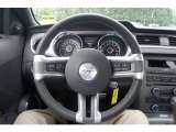 2013 Ford Mustang V6 Premium Coupe Steering Wheel