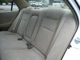 2002 Honda Accord LX Sedan Rear Seat