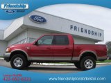 Toreador Red Metallic Ford F150 in 2002