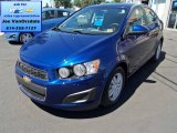 2012 Blue Topaz Metallic Chevrolet Sonic LS Sedan #69028559