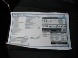 2013 Volkswagen Golf 2 Door TDI Window Sticker