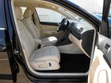 2013 Volkswagen Jetta TDI SportWagen Cornsilk Beige Interior