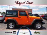 2012 Crush Orange Jeep Wrangler Sport 4x4 #69028511