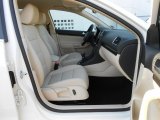 2013 Volkswagen Jetta TDI SportWagen Cornsilk Beige Interior