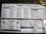 2012 Cadillac Escalade ESV Luxury AWD Window Sticker
