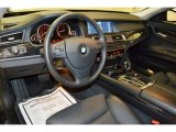 2011 BMW 7 Series 750i xDrive Sedan Black Interior