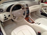 2007 Mercedes-Benz CLK 350 Cabriolet Stone Interior