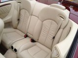 2007 Mercedes-Benz CLK 350 Cabriolet Rear Seat