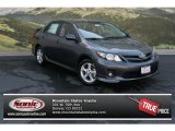 2012 Magnetic Gray Metallic Toyota Corolla S #69028407