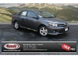 2012 Magnetic Gray Metallic Toyota Corolla S #69028406