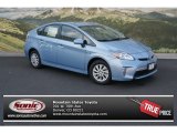 2012 Toyota Prius Plug-in Clearwater Blue Metallic