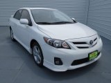 2012 Super White Toyota Corolla S #69028756