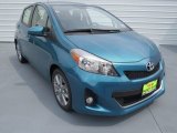 2012 Lagoon Blue Mica Toyota Yaris SE 5 Door #69028754