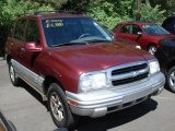 2002 Medium Red Metallic Chevrolet Tracker LT 4WD Hard Top #69028696