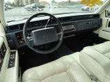 1992 Cadillac DeVille Sedan Ivory Interior