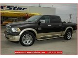 2011 Rugged Brown Pearl Dodge Ram 1500 Laramie Longhorn Crew Cab 4x4 #69094198