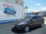 2013 Violet Gray Ford Fiesta SE Sedan #69093891