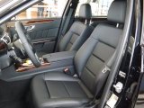 2013 Mercedes-Benz E 350 4Matic Sedan Black Interior