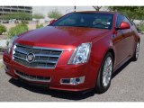 Crystal Red Tintcoat Cadillac CTS in 2011