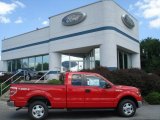 2012 Race Red Ford F150 XLT SuperCab 4x4 #69093826