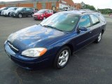 Medium Royal Blue Metallic Ford Taurus in 2001