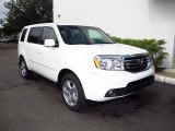 2012 White Diamond Pearl Honda Pilot EX-L #69093748