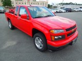 2012 Victory Red Chevrolet Colorado LT Extended Cab #69094295