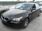 2006 Jet Black BMW 5 Series 525i Sedan #6912204