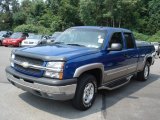 2003 Arrival Blue Metallic Chevrolet Silverado 1500 Z71 Extended Cab 4x4 #69149972