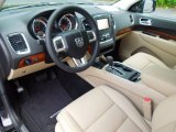 2013 Dodge Durango Citadel AWD Black/Light Frost Beige Interior