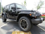 2012 Jeep Wrangler Unlimited Altitude 4x4 Front 3/4 View