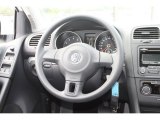 2013 Volkswagen Golf 4 Door Steering Wheel