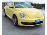 2012 Saturn Yellow Volkswagen Beetle 2.5L #69150531