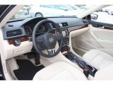 2013 Volkswagen Passat V6 SEL Cornsilk Beige Interior
