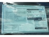 2013 Volkswagen Passat V6 SEL Window Sticker