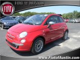 2012 Rosso Brillante (Red) Fiat 500 c cabrio Lounge #69150516