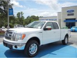 2011 Oxford White Ford F150 Lariat SuperCab 4x4 #69149862