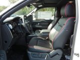2012 Ford F150 FX2 SuperCab FX Sport Appearance Black/Red Interior