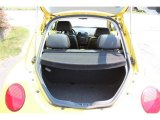 2002 Volkswagen New Beetle Special Edition Double Yellow Color Concept Coupe Trunk