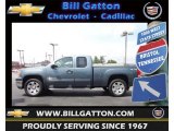 2008 Stealth Gray Metallic GMC Sierra 1500 SLE Extended Cab 4x4 #69150496