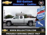 2013 Silver Ice Metallic Chevrolet Silverado 1500 LT Extended Cab 4x4 #69150488