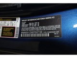 2013 Cooper Color Code for Lightning Blue Metallic - Color Code: A63