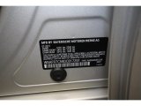 2013 BMW 5 Series 535i Sedan Info Tag