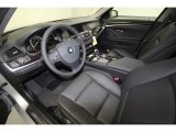 2013 BMW 5 Series 535i Sedan Black Interior