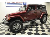 2011 Deep Cherry Red Jeep Wrangler Unlimited Sahara 4x4 #69150464