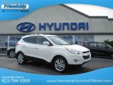 2013 Cotton White Hyundai Tucson Limited #69149803