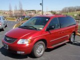 2002 Inferno Red Tinted Pearlcoat Chrysler Town & Country Limited #6912894