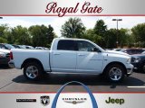 2012 Bright White Dodge Ram 1500 SLT Crew Cab 4x4 #69149747