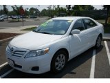 2010 Super White Toyota Camry LE V6 #69150101